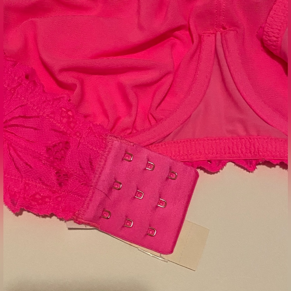 NWT Aerie Beach Daze Lace Bandeau/Bra/Bralette 36D - Picture 7 of 12